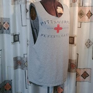🤎 Vintage Upcycled Pittsburgh Tank